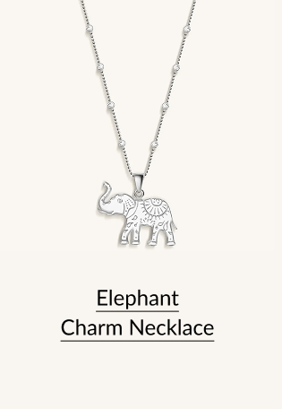 Elephant Charm Necklace