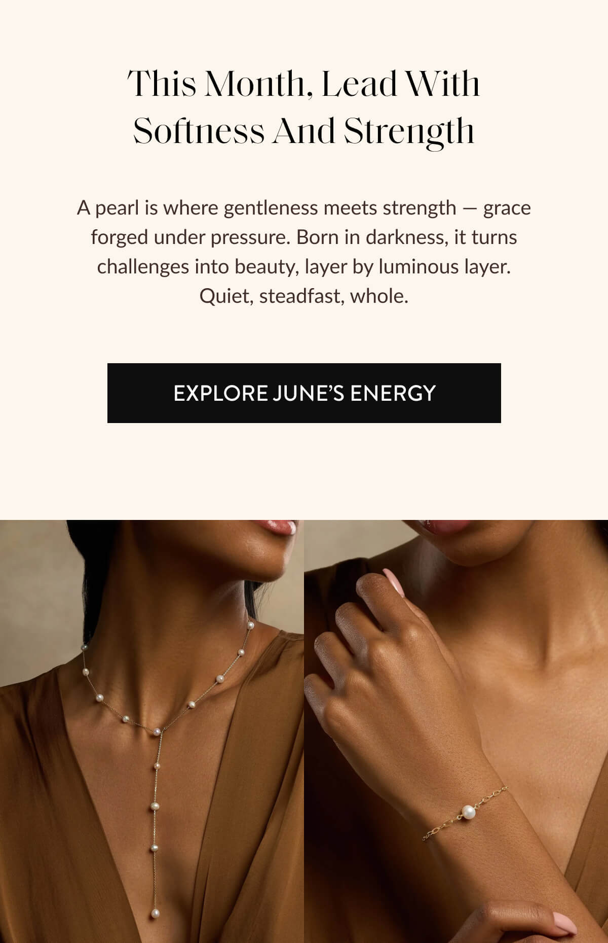 This month, lead with softness and strength