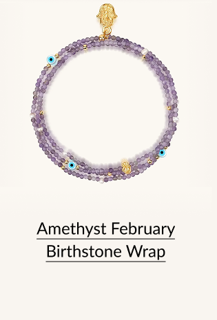Amethyst February Birthstone Wrap