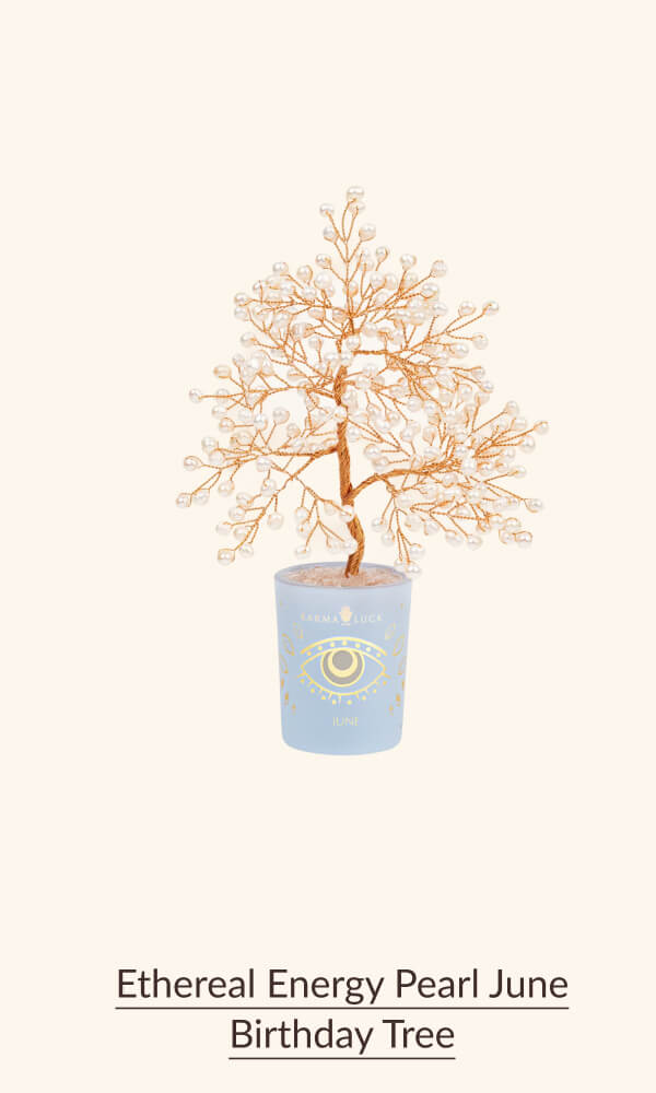 Ethereal Energy Pearl June Birthday Tree