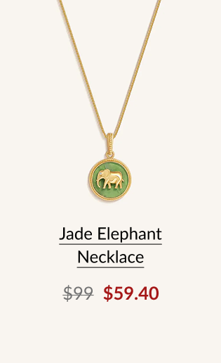 Jade Elephant Necklace