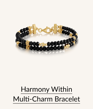 Harmony Within Multi-Charm Bracelet