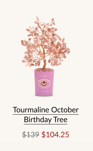 Tourmaline October Birthday Tree