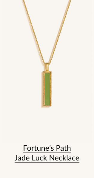 Fortune's Path Jade Luck Necklace