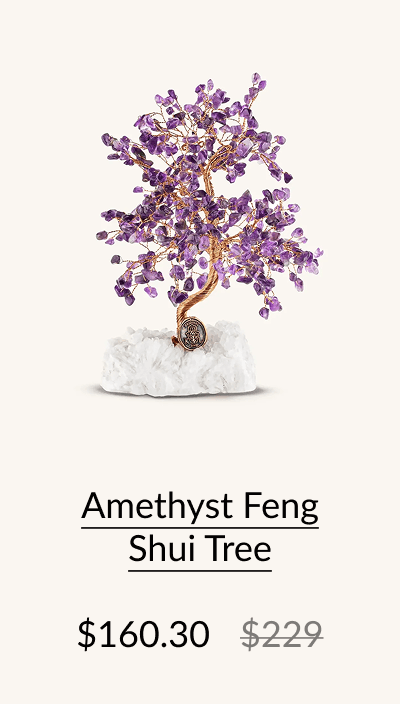 Amethyst Feng Shui Tree