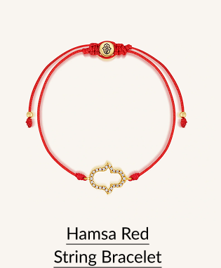 Hamsa Red String Bracelet