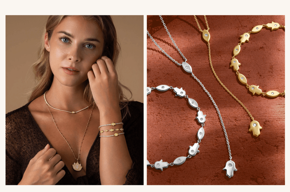 Q. What was the design process like? A. "I started with the energy first. Gold carries solar energy - vitality, action, abundance. Silver carries lunar - intuition, reflection, knowing. Once I understood that, the design followed. Every piece had to hold both materials in a way that felt intentional, not accidental." SHOP MIXED METALS