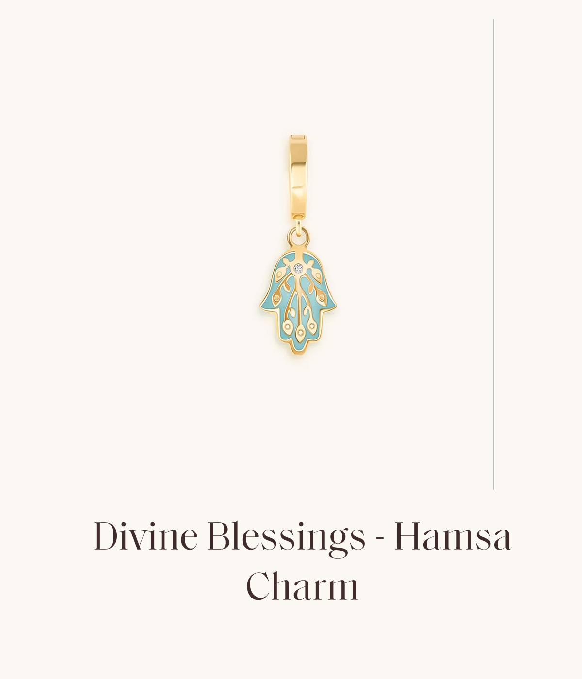 Divine Blessings - Hamsa Charm