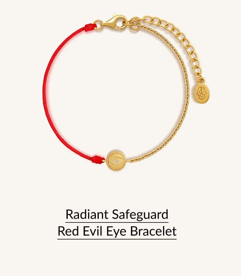Radiant Safeguard Red Evil Eye Bracelet