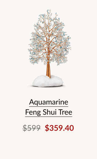 Aquamarine Feng Shui Tree