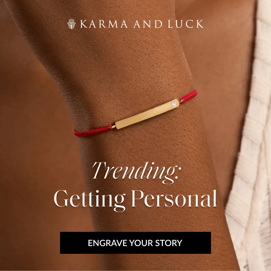 Trending: Getting Personal ENGRAVE YOUR STORY