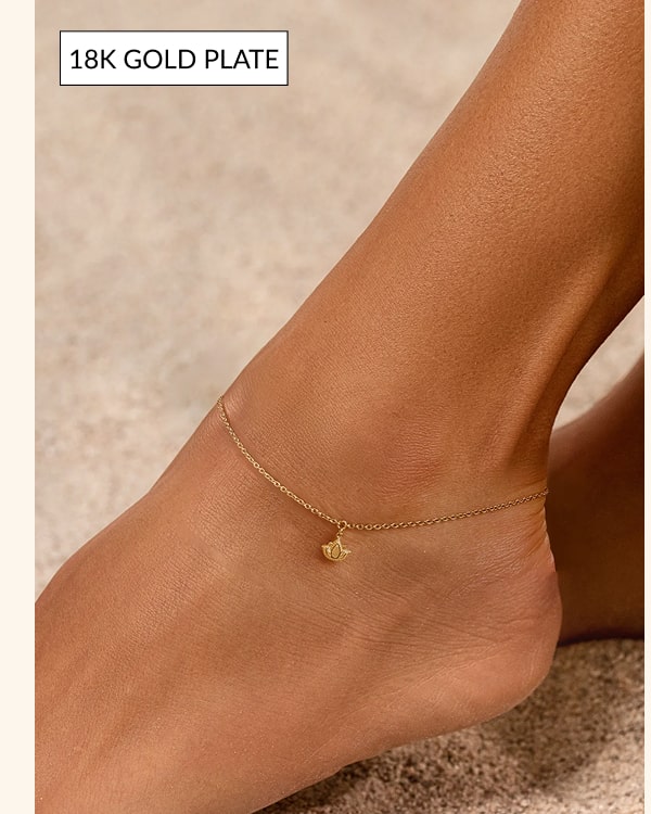 Euphoric Spirit Lotus Anklet