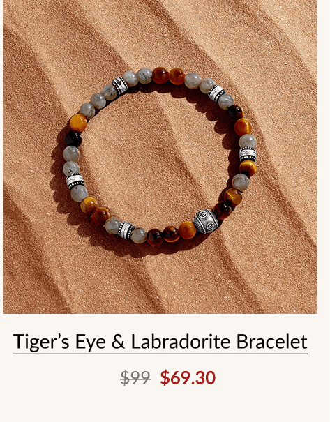 Tiger's Eye & Labradorite Bracelet