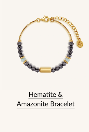 Hematite & Amazonite Bracelet