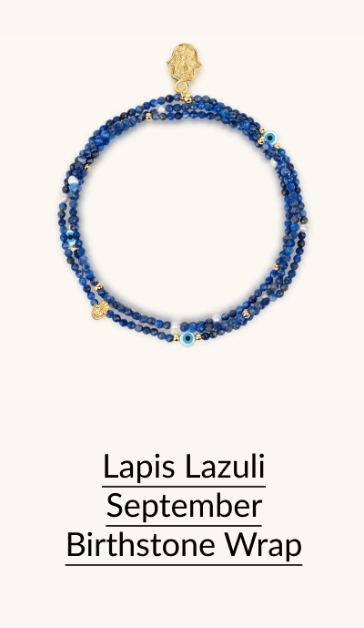Lapis Lazuli September Birthstone Wrap