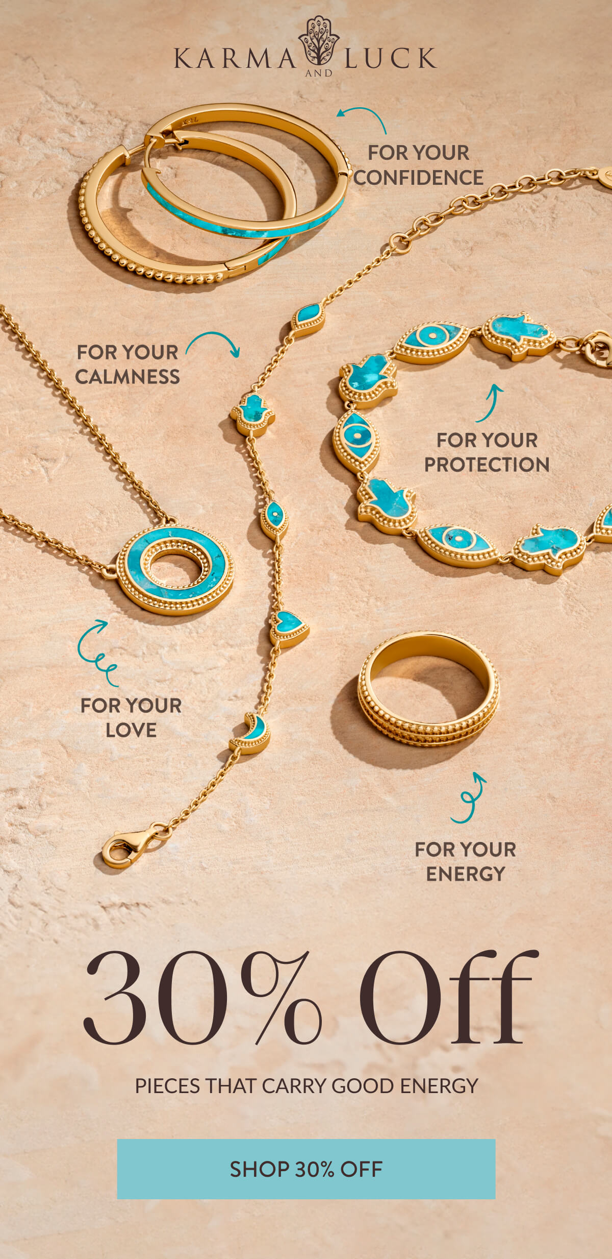 PIECES THAT CARRY GOOD ENERGY - SHOP 30% OFF