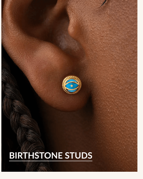 BIRTHSTONE STUDS