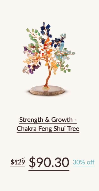 Strength & Growth - Chakra Feng Shui Tree