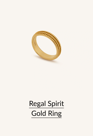 Regal Spirit Gold Ring