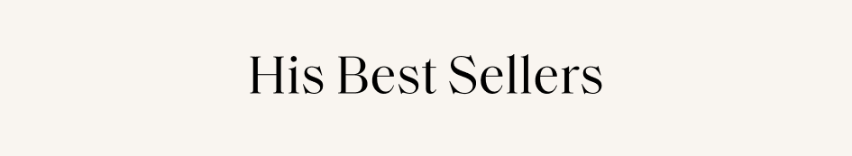 His Best Sellers