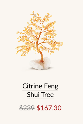 Citrine Feng Shui Tree