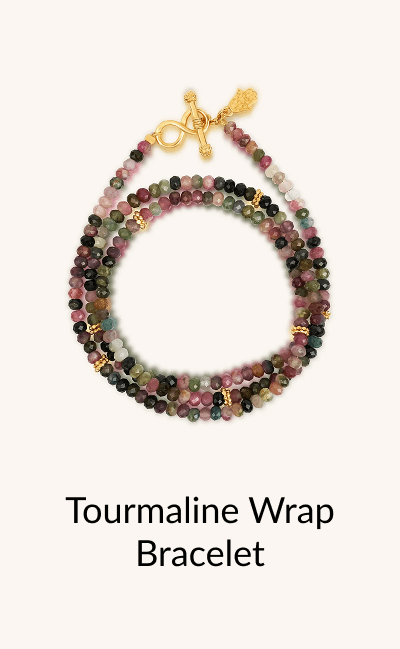 Tourmaline Wrap Bracelet