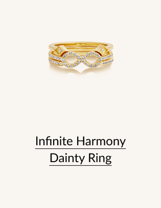Infinite Harmony Dainty Ring