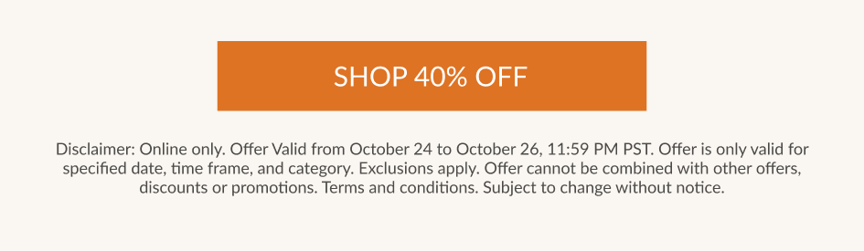SHOP 40% OFF