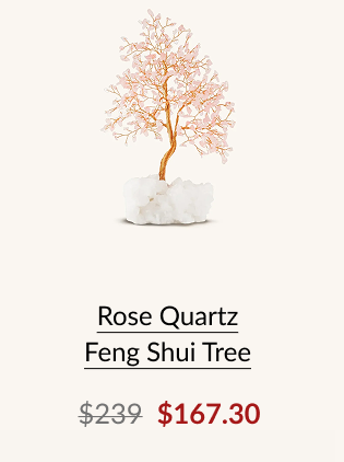Rose Quartz Feng Shui Tree
