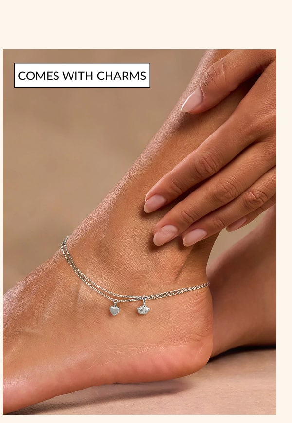 Absolute Confidence Heart Anklet