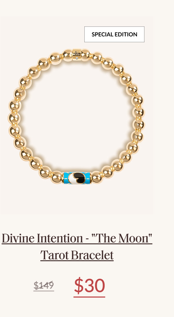 Divine Intention - "The Moon" Tarot Bracelet