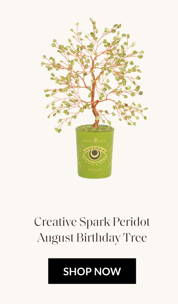 Creative Spark Peridot August Birthday Tree