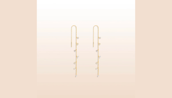 Divine Whispers Threader Earrings