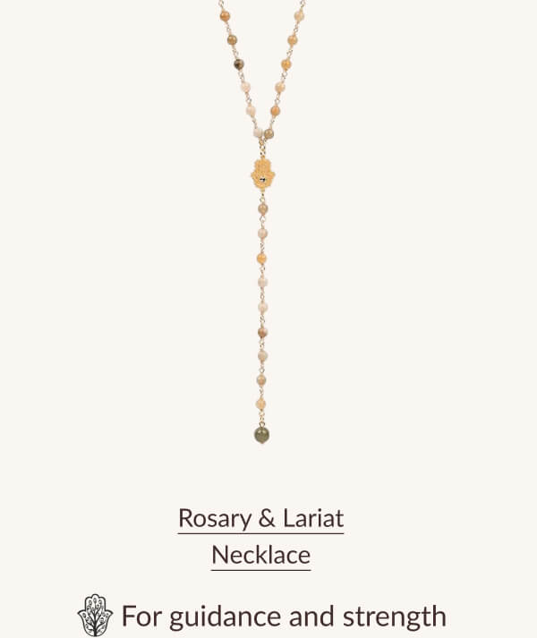 Rosary & Lariat Necklace