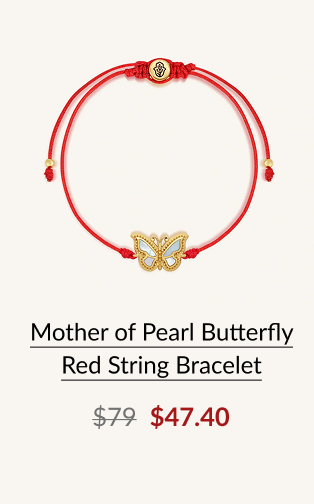 Butterfly Red String