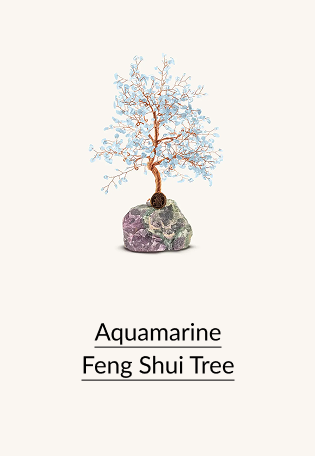 Aquamarine Feng Shui Tree