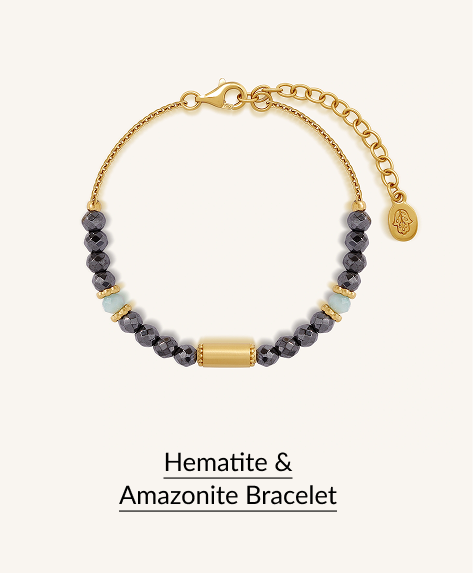 Hematite & Amazonite Bracelet