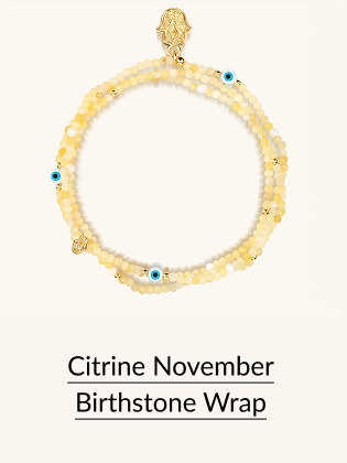 Citrine November Birthstone Wrap