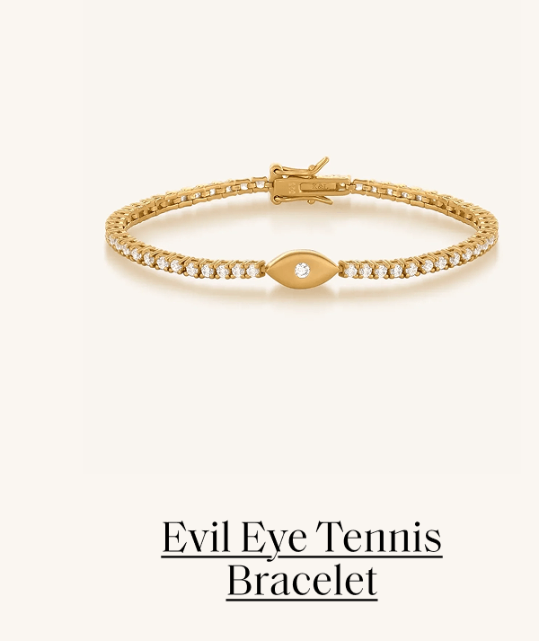 Evil Eye Tennis Bracelet