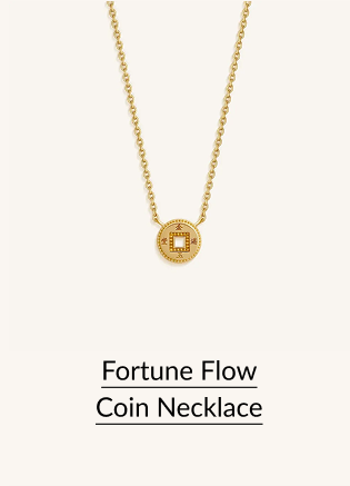 Fortune Flow Coin Necklace