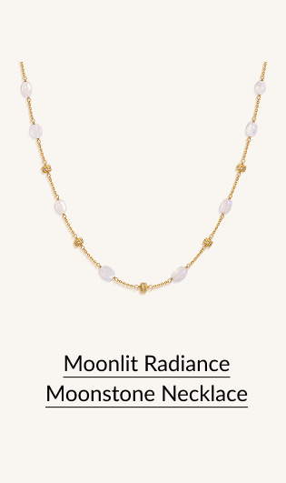 Moonlit Radiance Moonstone Necklace