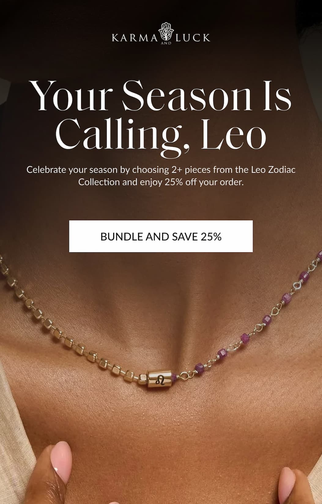 BUNDLE AND SAVE 25%