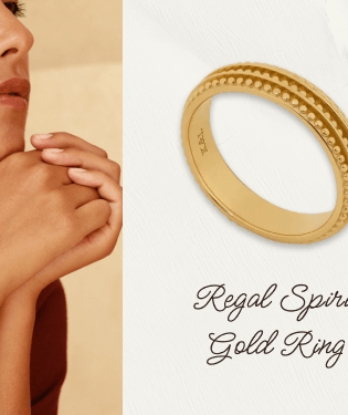 Regal Spirit Gold Ring