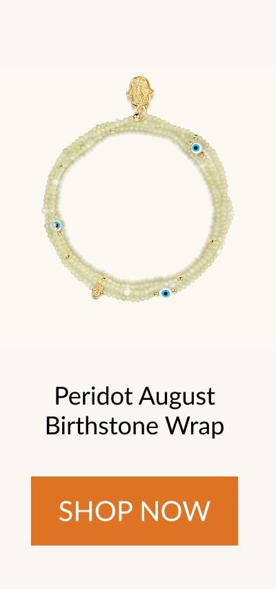 Peridot August Birthstone Wrap