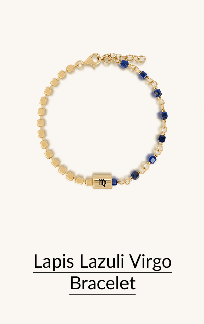 Lapis Lazuli Virgo Bracelet