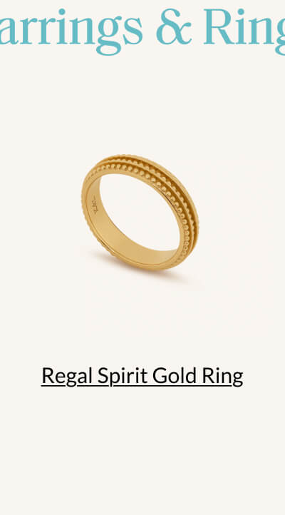 Regal Spirit Gold Ring