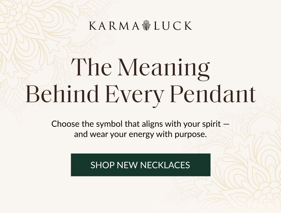 The Meaning Behind Every Pendant Choose the symbol that aligns with your spirit - and wear your energy with purpose. | SHOP NEW NECKLACES