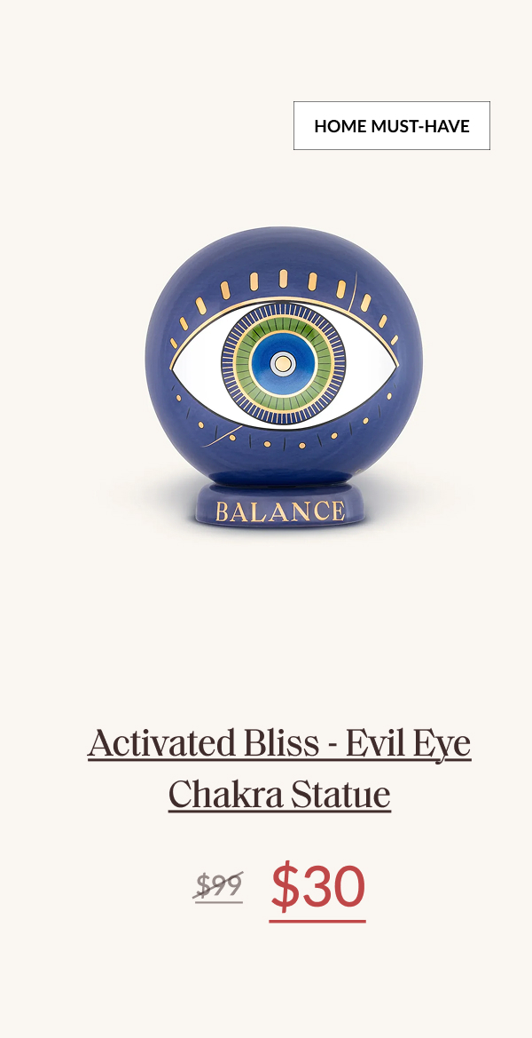 Activated Bliss - Evil Eye Chakra Statue