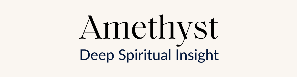 Amethyst Deep Spiritual Insight