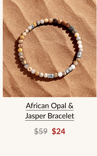 African Opal & Jasper Bracelet